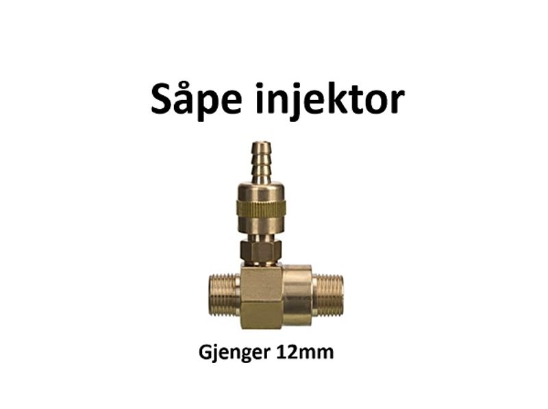 Såpe kjemikalie injektor