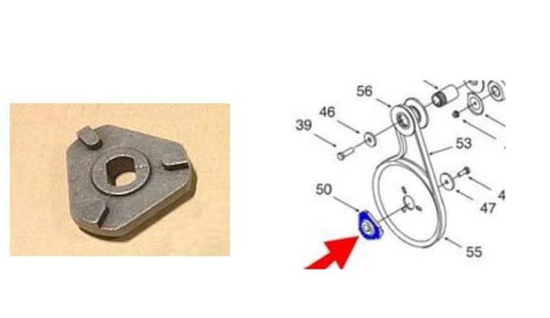 Pulley Adapter 19mm
