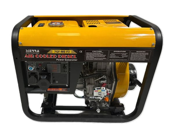 Dieselaggregat 7000Watt - 1 fas 230V